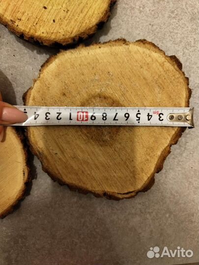 Спилы дерева под горячее/декор