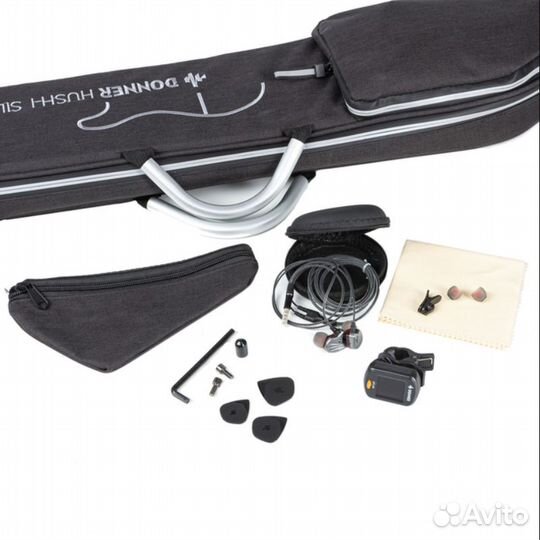 Тревел гитара сайлент Donner Hush-I