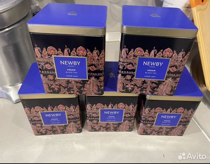 Жестяная банка из-под чая