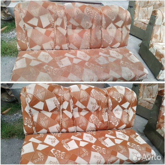 Химчистка углового дивана