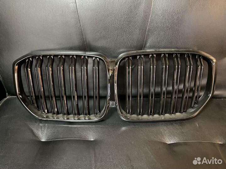 Решетка радиатора ноздри BMW X5 G05 black
