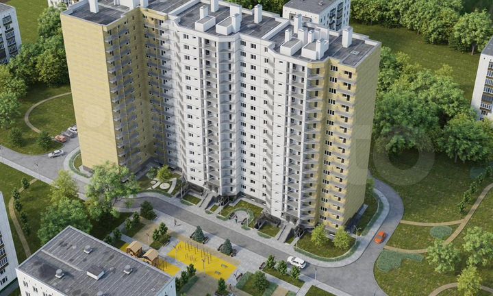 1-к. квартира, 34,9 м², 13/16 эт.