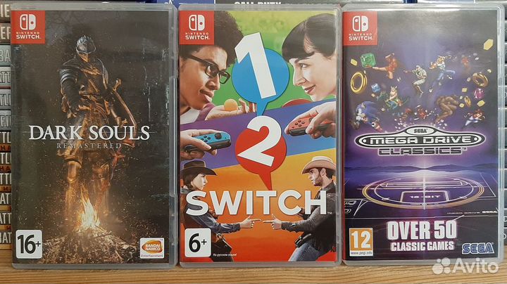 Игры Nintendo Switch + обмен
