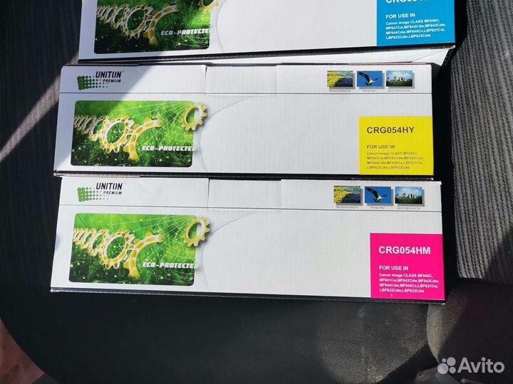 Цветные Краска-тонер 054 для принтера Canon