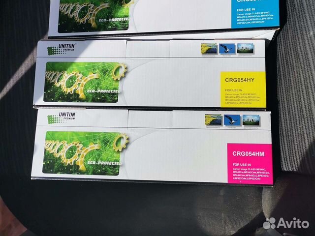 Цветные Краска-тонер 054 для принтера Canon