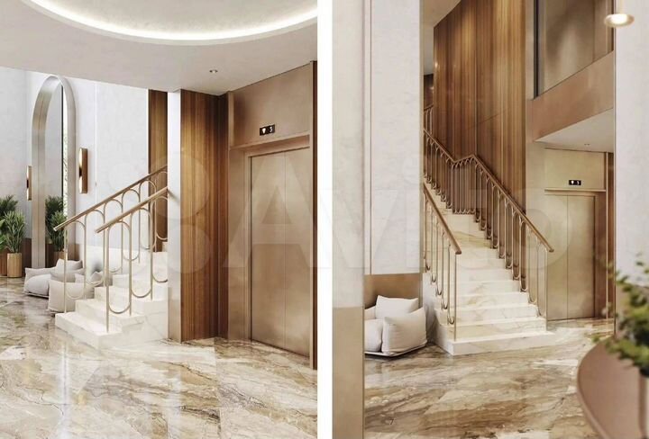 2-к. апартаменты, 46,3 м², 3/4 эт.