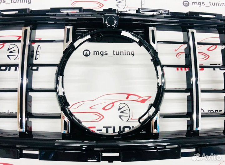 Решетка Mercedes E-Coupe 238 рестайлинг GT Chrome