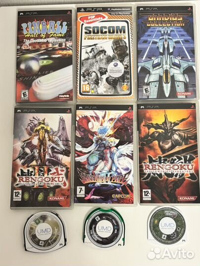 Диски игр на psp