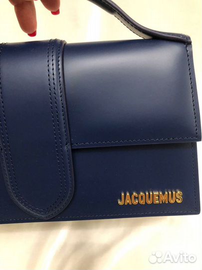 Сумка jacquemus. Le grand bambino. Dark navy