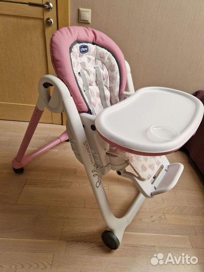 Стульчик для кормления chicco polly progress 5