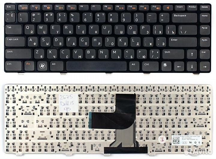 Клавиатура Dell N5040 N4110 M5050P/N: NSK-DX0SW, N