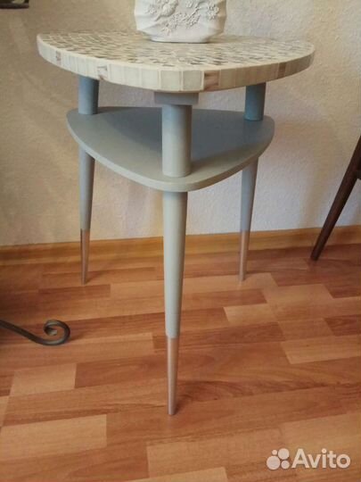 Столик дизайнерский винтажный