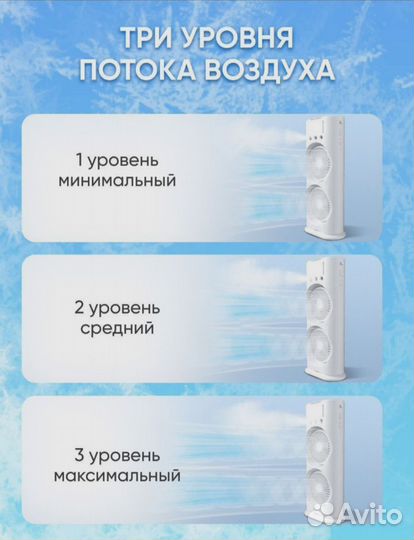 Вентилятор настольный с увлажнителем