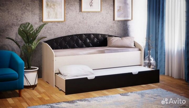 Детская кровать для двоих детей, 200*90