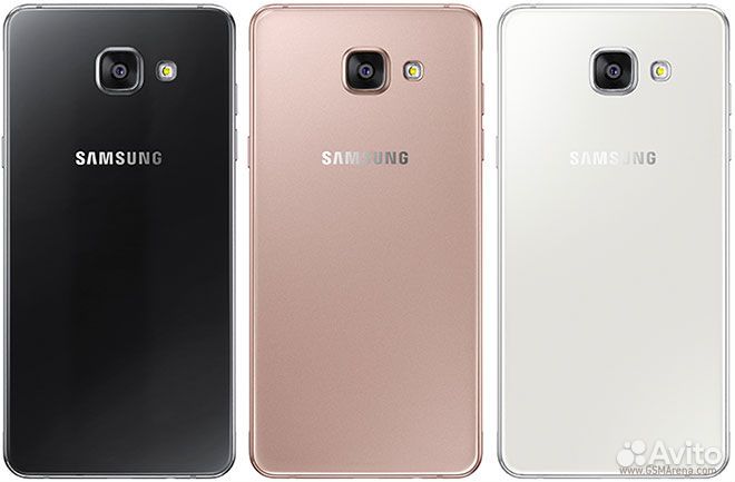 Лоток симкарты Samsung A5 2016 белый