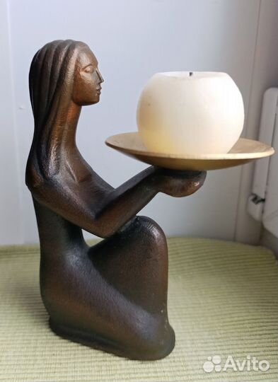 Подсвечник бронза СССР 