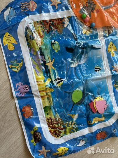 Надувной круг и матрасик для малышей