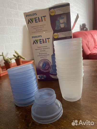 Баночки для хранения молока детского питания