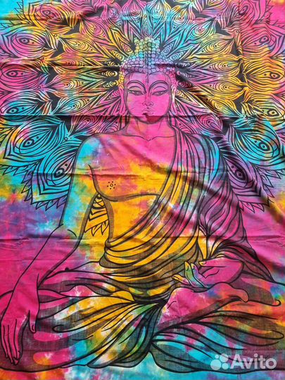 Полотна, покрывала из Индии 2х2м