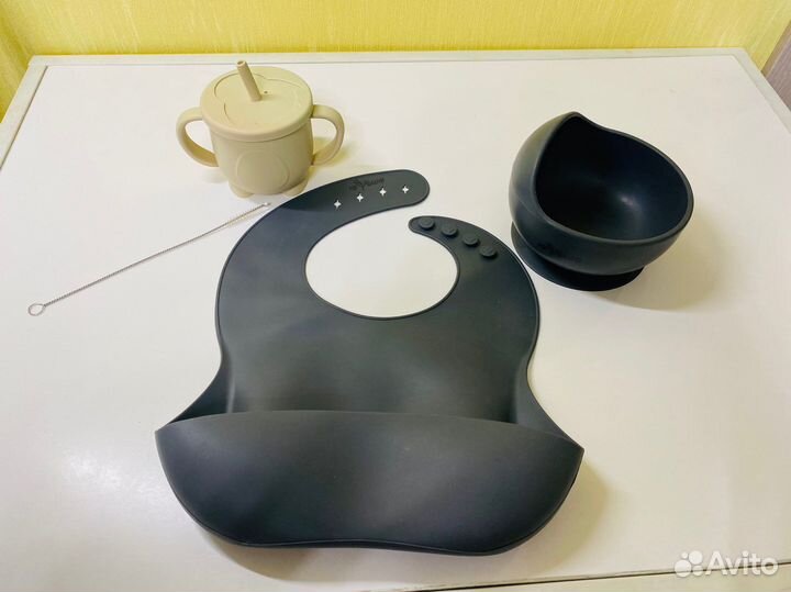 Силиконовая посуда для малышей