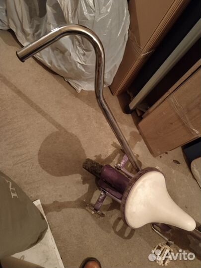 Детский велосипед с родительской ручкой