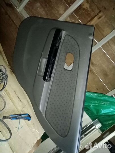 Обшивка карта двери kia rio (dc) 2000-2005 рест