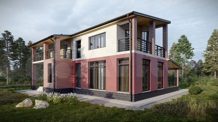 Дом 258 м² на участке 11 сот.