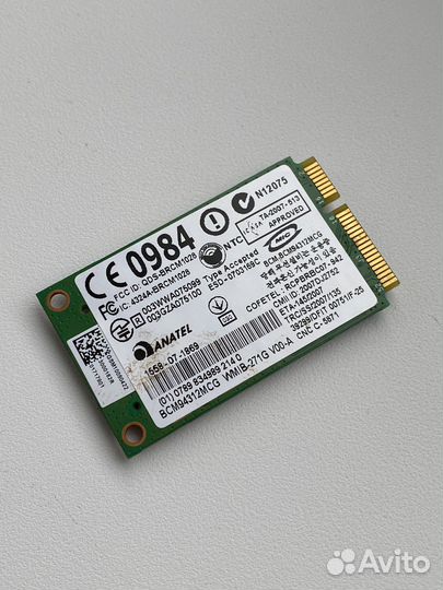 Молуль Wifi link mini pci-e для ноутбука