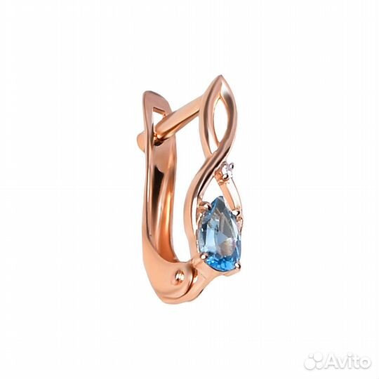 Серьги Золото с бриллиантами