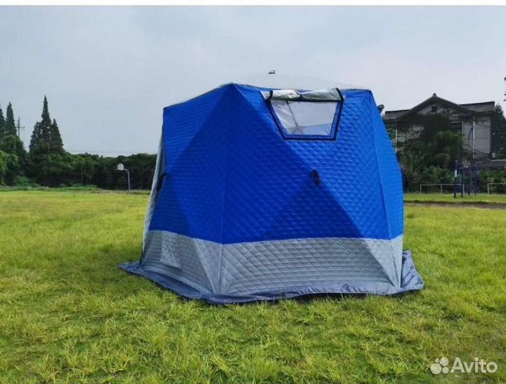 Палатка зимняя новая трёхслойная 3м на 3м