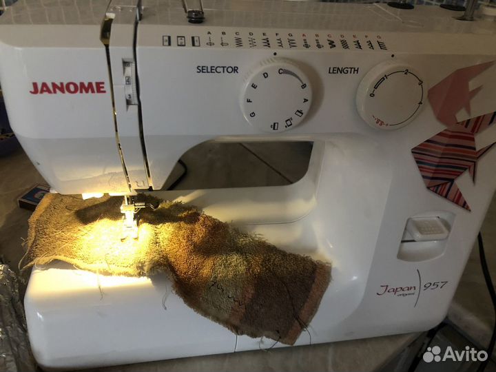 Швейная машинка janome бу
