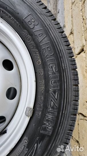 Диски R15 + Летние шины Barguzin 44, 205/70 R15