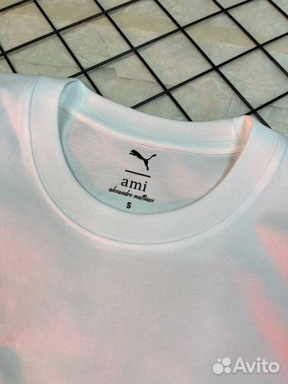 Футболки Ami Paris x Puma White
