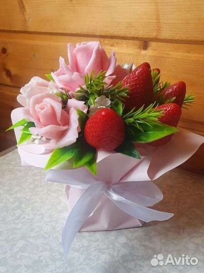 Букет из мыла