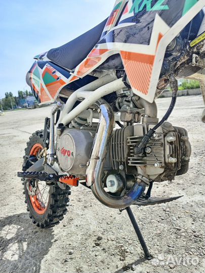 Питбайк Kayo krz 125 полуавтомат