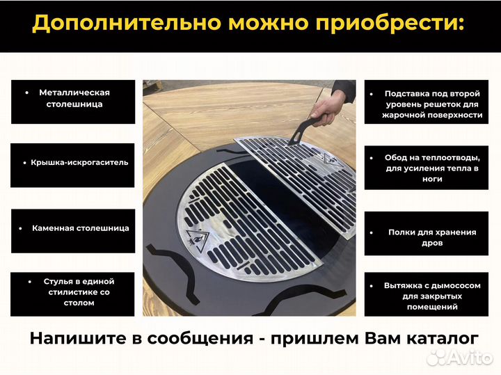 Гриль мангал барбекю для бизнеса