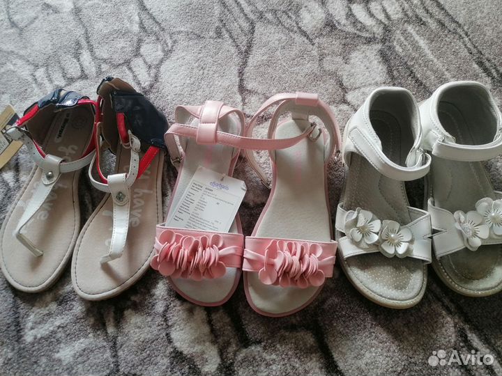 Босоножки для девочки, новые