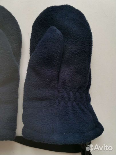 Варежки флис. утеплённые Oldos (1-3 года)