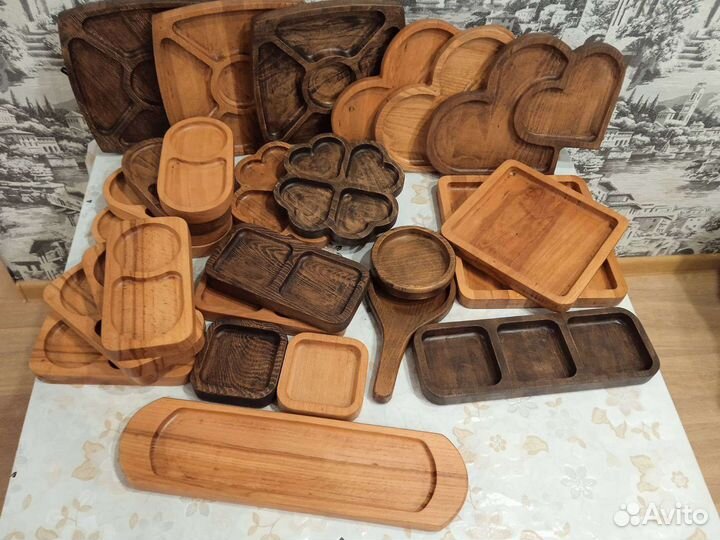 Менажница из дерева