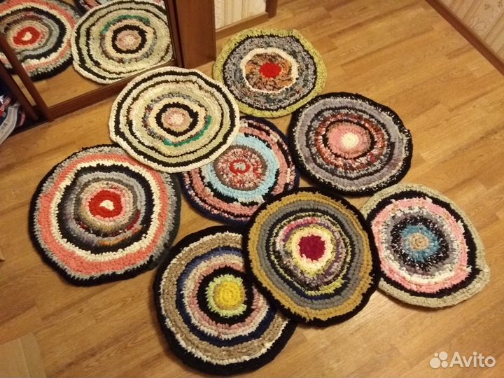 Коврик ручной работы