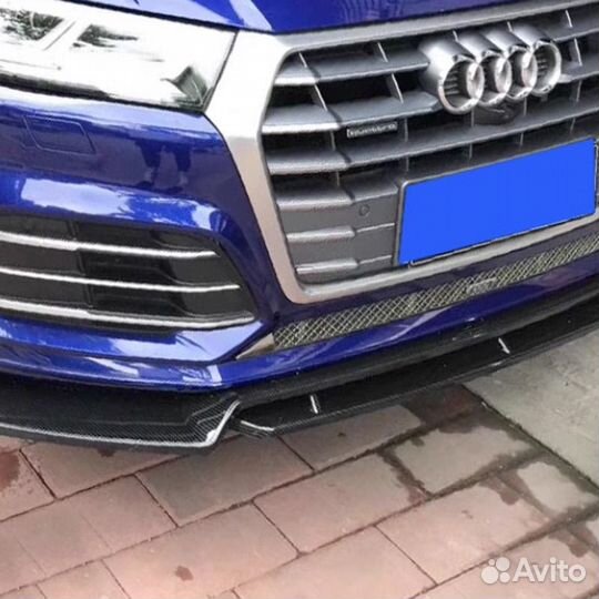 Сплиттер на audi q5 с 19 по 24г