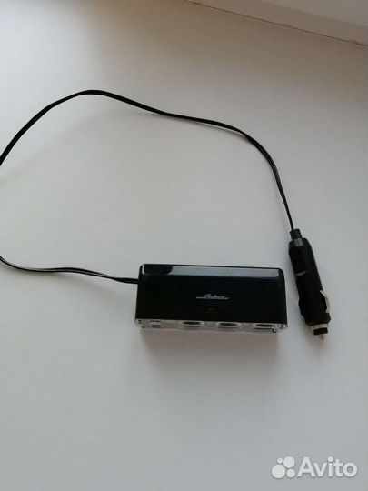 Разветвитель прикуривателя с USB, для автомобиля