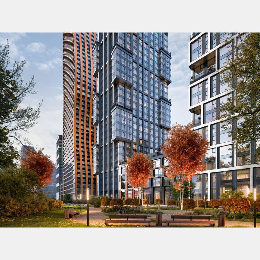 2-к. квартира, 55,6 м², 9/48 эт.