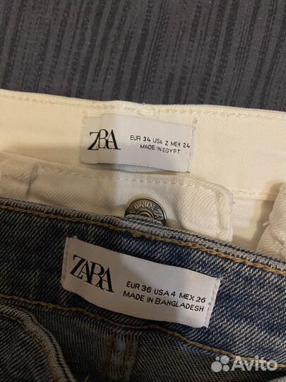 Джинсы zara