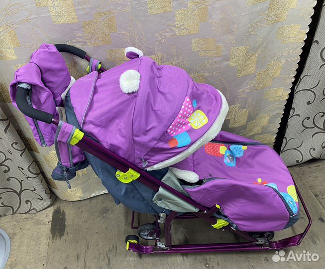 Коляска санки