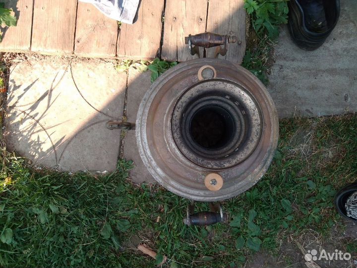 Старинный самовар, репа, фабирка Воронцова