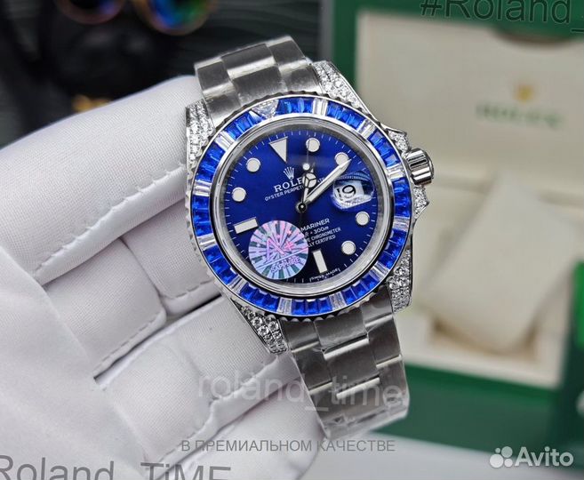 Премиальные мужские часы Rolex Submariner swarovsk