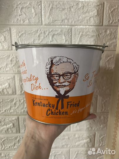 Ведро kfc 2017 года новое