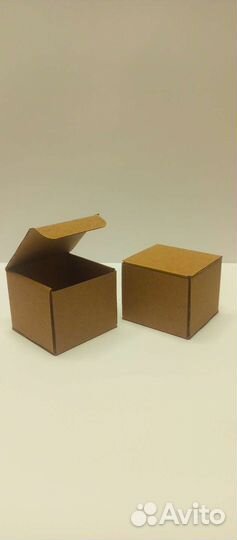 Картонные коробки 7х7х6 см
