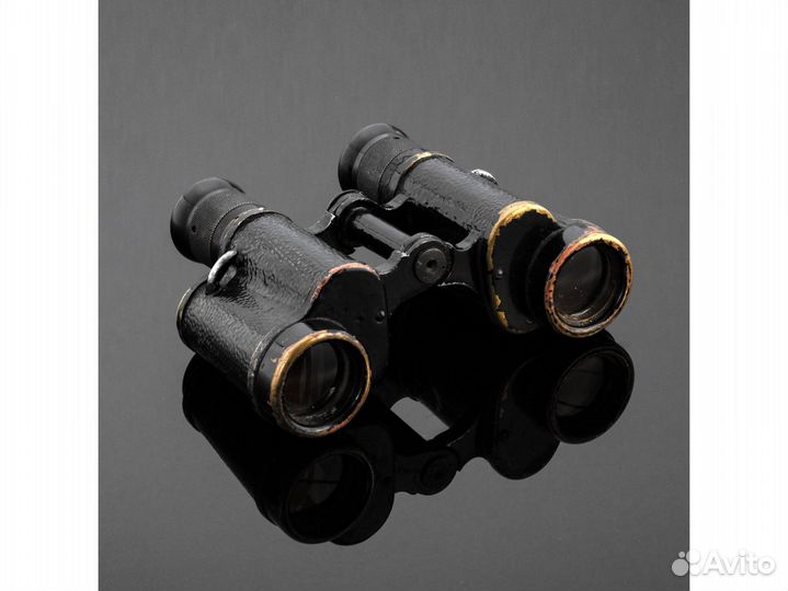 Бинокль полевой 6х30, №1550, металл, стекло
